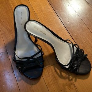 Ann Taylor black heels size 8
